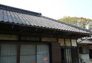 築80年の家屋のアンテナ工事